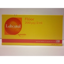 Labcatal 6 fluor 28 ampollas