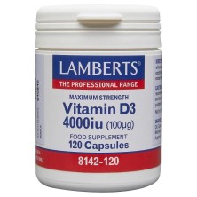 Lamberts vitamina d3 120 cap 4000 ui 8142