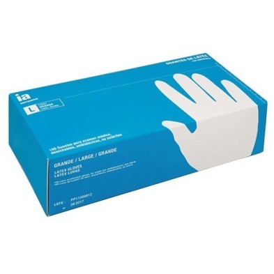 Interapothek guantes de látex empolvados talla l Interapothek - 1