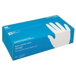 Interapothek guantes de látex empolvados talla m