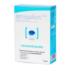 Omegafort concentracion 30 capsulas