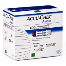 Accu-chek aviva 100 tiras roche