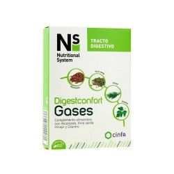 N+s digestconfort gases 60 comprimidos