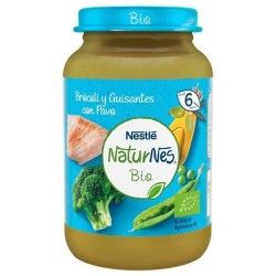 Nestlé naturnes bio brócoli guisantes y pavo 190g