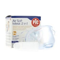 Pic air soft mascarilla para inhalador aerosol 2 en 1