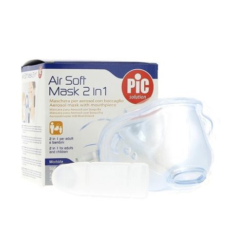 Pic air soft mascarilla para inhalador aerosol 2 en 1 Pic - 1