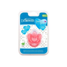 Dr. browns chupete silicona rosa 0-6m