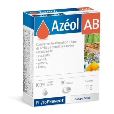 Pileje azeol ab 30 cápsulas Pileje - 1