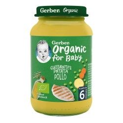 Gerber organic guiso patata pollo 190gr