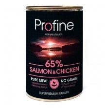 Profine 65% salmon & chicken/ 6 x 400 g