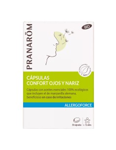 Pranarom Allergoforce Confort Ojos Nariz BIO 30 Capsulas