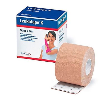 Leukotape k beige 5 cm x 5 cm Leukotape - 1