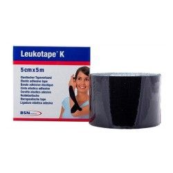 Leukotape k negro 5 cm x 5 cm