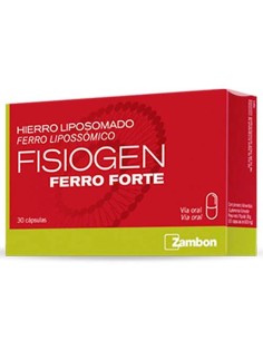 Fisiogen ferro forte 30 cápsulas