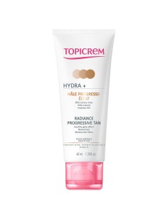 Topicrem Hidra+ bronceado progresivo 40ml