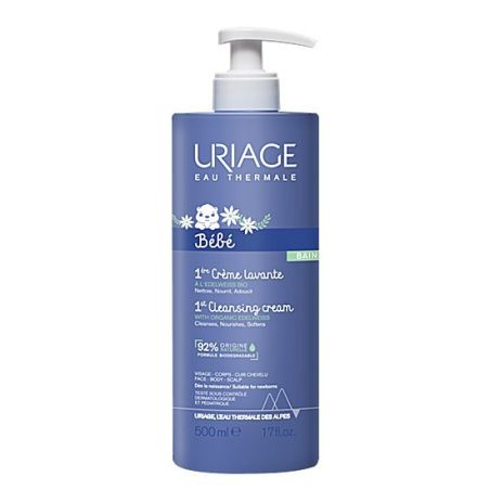 Uriage Bebe Crema Lavante sin jabón 500ml Uriage - 1