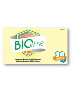 BIOWISE KIDS OMEGA FORTE 30 CAPSULAS