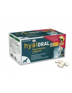 Hyaloral razas medianas y pequeñas 90 comprimidos