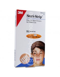 3m steri-strip sutura 100 x 12 mm 6 tiras