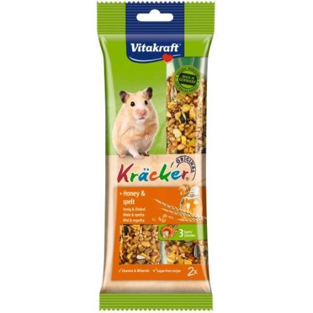 Vitakraft Barritas miel más de (más de &más de )más de  sesamo 112g para Hamster Vitakraft - 1