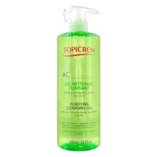 Topicrem ac gel limpiador purificante 400ml