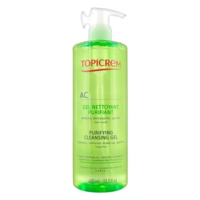 Topicrem ac gel limpiador purificante 400ml Topicrem - 1