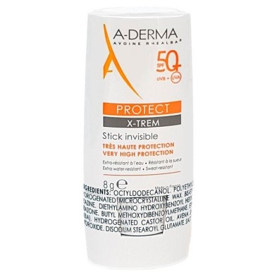 Aderma protect x-trem stick spf50+ 8g Aderma - 1