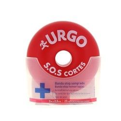 Urgo sos cortes banda adhesiv 3m x 2,5cm