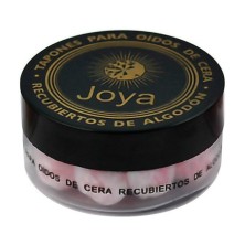 Joya tapones oido joya cera con algodón 18 und