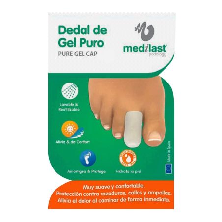 Medilast dedal de gel puro talla grande 2uds Medilast - 1