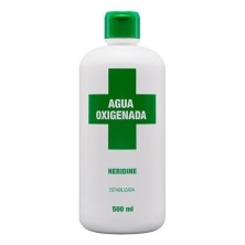 Interapothek agua oxigenada heridine 500ml