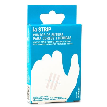 Interapothek puntos de sutura 3x75mm 10uds Interapothek - 1