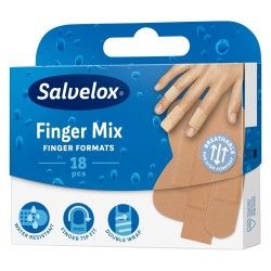 Salvelox aposito adhes finger mixed 18u.