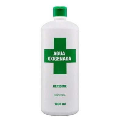 Interapothek agua oxigenada heridine 1 litro Interapothek - 1