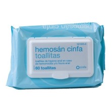 Hemosan cinfa hemorroides 60 toallitas