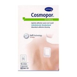 Cosmopor steril 10 x 6 cm 5 uds