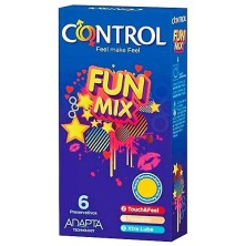 Control preservativo fun mix 6uds