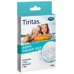 Hartmann tiritas aqua finger mix 3 tamaños 16 und