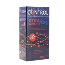 Control preservativo xtra sensation 12u