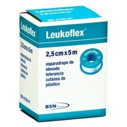 Leukoflex esparadrapo trans 5x2,5cm