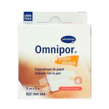 Omnipor esparadrapo papel 5m x 5cm Omnipor - 1