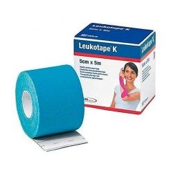 Leukotape k azul claro 5 cm x 5 cm