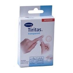 Tiritas transparentes 20 uds