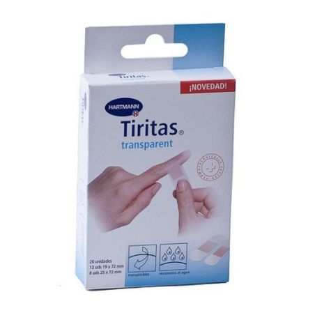 Tiritas transparentes 20 uds Hartmann - 1