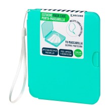 Xsecure estuche porta mascarillas menta