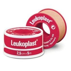 Leukoplast esparadrapo carne 5mx2,5cm