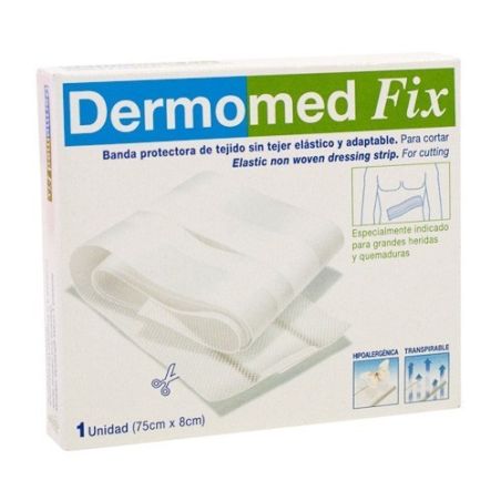 Dermomed fix 75x8cm tira continua con gasa Dermomed - 1