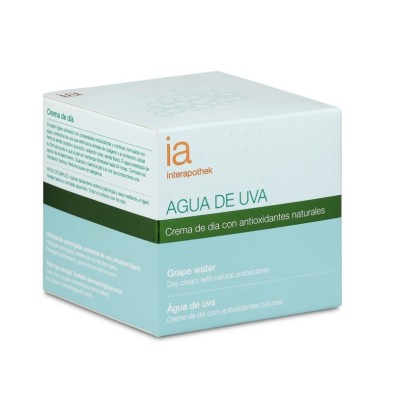 Interapothek crema de día agua de uva 50ml Interapothek - 1