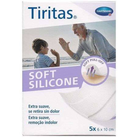 Hartmann tiritas soft silicone 6 x 10 cm 5 und Hartmann - 1