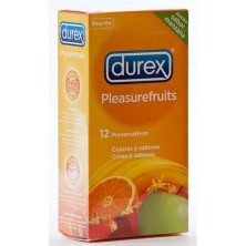 Durex preservativo pleasure fruits 12uds